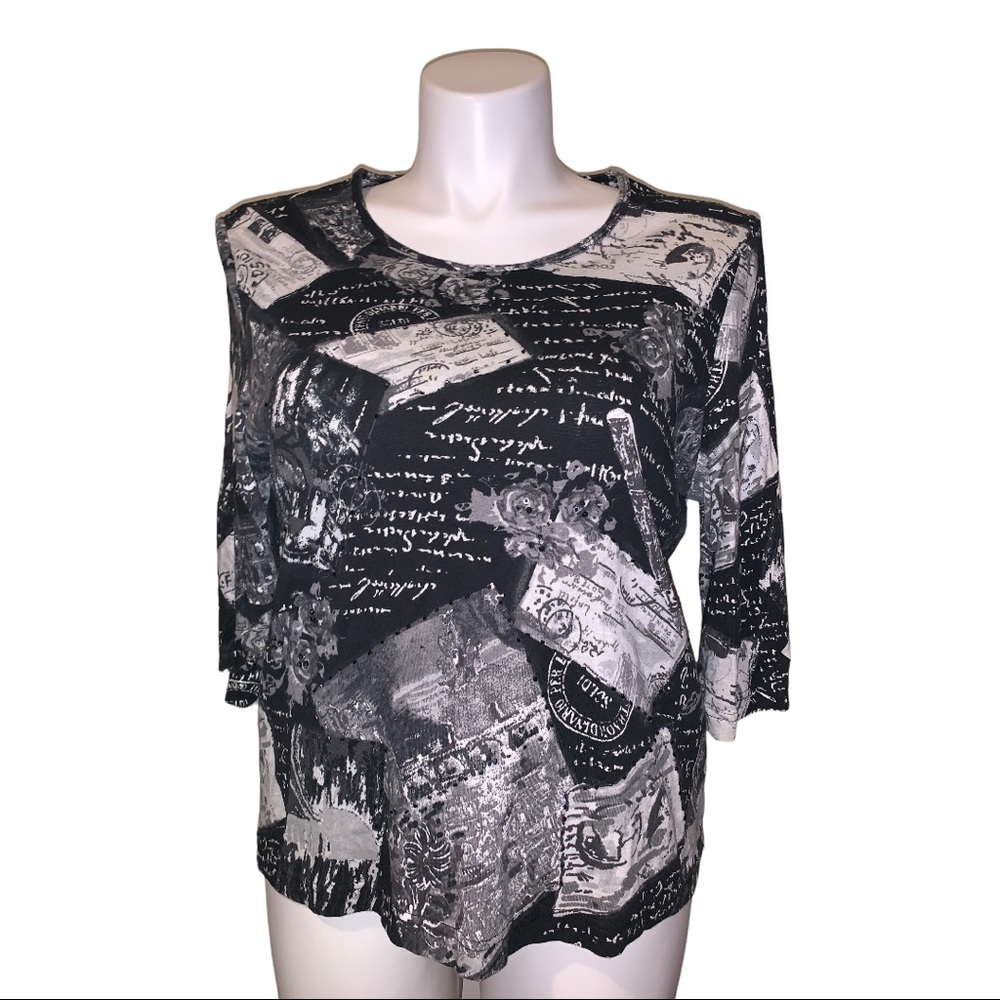 White Stag Woman Blouse, Size 1X (16W)